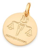 Pingente Símbolo Profissão Serviço Social Rommanel 542382