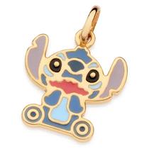 Pingente Stitch Banhado Ouro 18K com Resina - Disney Pingente Stitch Banhado Ouro 18K com Resina - Disney