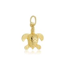 Pingente Tartaruga Ouro Amarelo 18kl Pingente Tartaruga Ouro Amarelo 18kl