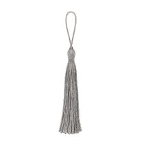 Pingente Tessel Cordões Nova Cor 12cm Seda Artesanato
