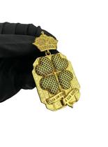 Pingente Trevo Cada Um Com A Sua Sorte - Banhado A Ouro 18K Pingente Trevo Cada Um Com A Sua Sorte - Banhado A Ouro 18K