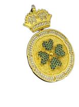 Pingente Trevo De Quatro Folhas (G) - Banhado A Ouro 18K Pingente Trevo De Quatro Folhas (G) - Banhado A Ouro 18K