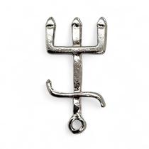 Pingente Tridente Exu Prata Proteção e Ajuda Espiritual Pingente Tridente Exu Prata Proteção e Ajuda Espiritual