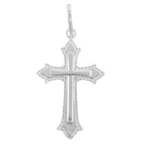 Pingente Unisex Crucifixo Em Prata 925
