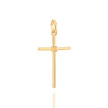 Pingente Unisex Cruz Banhado a Ouro 18k 540180 Pingente Unisex Cruz Banhado a Ouro 18k 540180
