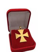 Pingente Vasco Grande Ouro 18 Kilates Peso 7 Gramas 40 mm