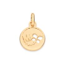 Pingente voo da borboleta com letra Letra m 542675 Rommanel