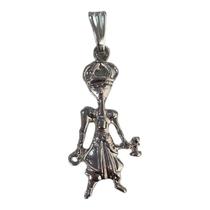 Pingente Xangô Orixá Imagem 3,3 Cm Niquelado Pingente Xangô Orixá Imagem 3,3 Cm Niquelado