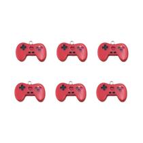 Pingentes Coloridos Dos Encantos Do Controlador Do Jogo Da Resina 6/10 Pces Para Diy Jóias Brincos