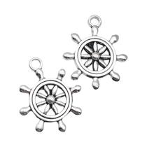 Pingentes De Âncora De Navio Vintage Prateados Antigos, 20/52 Peças, De Liga Metálica Para Joias DIY