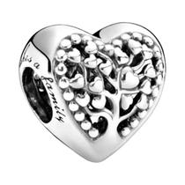 Pingentes De Árvore Genealógica Brilhantes Com Corrente De Segurança Para DIY, Presentes De Joias