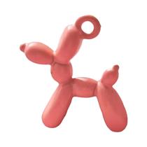 Pingentes De Balão De Cão 3D Multicoloridos 10pcs 19x14mm Para DIY Colar Chaveiro Fabricação De