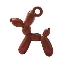 Pingentes De Balão De Cão 3D Multicoloridos 10pcs 19x14mm Para DIY Colar Chaveiro Fabricação De