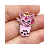 Pingentes De Bebidas Em Forma De Animais Em Ouro 10pcs Acessórios Para Fazer Joias DIY