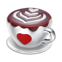 Pingentes De Caneca De Café Moe Paw Em Prata Para Pulseiras E Confecção De Joias Pingentes De Caneca De Café Moe Paw Em Prata Para Pulseiras E Confecção De Joias