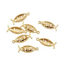 Pingentes De Chaveiro Vintage Peixe De Jesus 50 Peças Cruz Cristã Em Liga Para Fabricação De Joias Pingentes De Chaveiro Vintage Peixe De Jesus 50 Peças Cruz Cristã Em Liga Para Fabricação De Joias