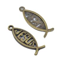 Pingentes De Chaveiro Vintage Peixe De Jesus 50 Peças Cruz Cristã Em Liga Para Fabricação De Joias Pingentes De Chaveiro Vintage Peixe De Jesus 50 Peças Cruz Cristã Em Liga Para Fabricação De Joias
