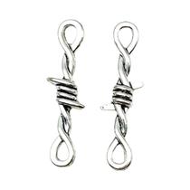 Pingentes De Coração Gótico Em Forma De Cruz, 10 a 12 Peças, Conectores De Liga Para DIY Em