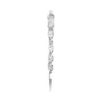 Pingentes De Cristal Transparente Em Forma De Floco De Neve 12 24 Peças Ornamentos Para Árvore De