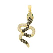 Pingentes De Elefante Esmaltados Coloridos, Banhados a Ouro 18K, Para Fabricação De Joias DIY,