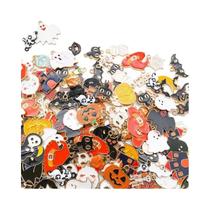 Pingentes De Esmalte De Halloween: Fantasma, Abóbora, Aranha E Morcego Para Fabricação De Joias DIY Pingentes De Esmalte De Halloween: Fantasma, Abóbora, Aranha E Morcego Para Fabricação De Joias DIY