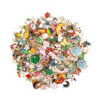 Pingentes De Esmalte Dourado 20 30 50pcs Acessórios Para Fazer Joias DIY Feitos À Mão