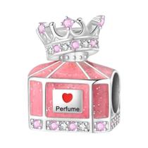 Pingentes De Frasco De Perfume Em Forma De Ovo De Páscoa Prateado Para Pulseiras Qikaola 925 DIY