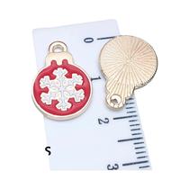 Pingentes De Liga Esmaltada Série Natal Vermelho Para Fabricação De Joias, 5 Peças, 20 Peças, Pingentes De Liga Esmaltada Série Natal Vermelho Para Fabricação De Joias, 5 Peças, 20 Peças,