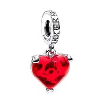 Pingentes De Minnie Mouse E Rocket Raccoon Em Prata 925 Para Pulseiras E Acessórios De Joias