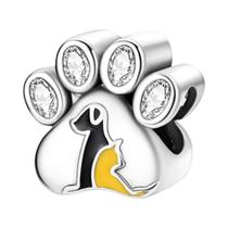 Pingentes De Patinha De Animal De Estimação Femininos Em Prata Esterlina 925 Para Fazer Pulseiras