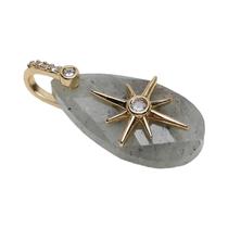 Pingentes De Pedra Natural Em Forma De Gota De Água, Cristal, Ágata, Faça Você Mesmo, Colar,