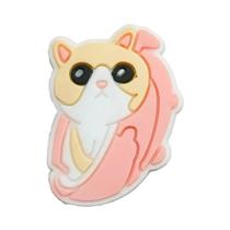 Pingentes De PVC De Gatos De Desenho Animado Fofos Para Crocs, Sandálias, DIY, Acessórios Para