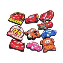 Pingentes De PVC Para Calçados E Pulseiras Infantil, Carros De Desenho Animado Faísca McQueen, Pingentes De PVC Para Calçados E Pulseiras Infantil, Carros De Desenho Animado Faísca McQueen,