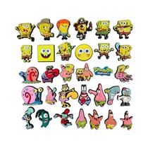 Pingentes De PVC Para Crocs E Sandálias De Jardim, Tema Bob Esponja Infantil, Para DIY E Presentes Pingentes De PVC Para Crocs E Sandálias De Jardim, Tema Bob Esponja Infantil, Para DIY E Presentes
