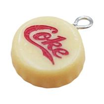 Pingentes De Resina Com Glitter De 16mm, 10 Peças, Fundo Plano Para Brincos, Colares, Chaveiros E