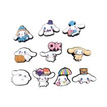 Pingentes De Sapato Sanrio 10-30 Peças, Decorações Para Crocs, Bolsas Bogg, Chinelos Bubble Slides,