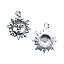 Pingentes De Sol Em Liga De Zinco De Cores Mistas 47 Peças Para Fazer Joias DIY Brincos Colares