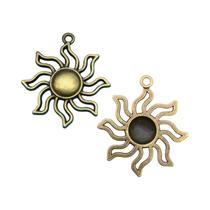 Pingentes De Sol Em Liga De Zinco De Cores Mistas 47 Peças Para Fazer Joias DIY Brincos Colares