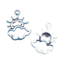 Pingentes De Sol Em Liga De Zinco De Cores Mistas 47 Peças Para Fazer Joias DIY Brincos Colares