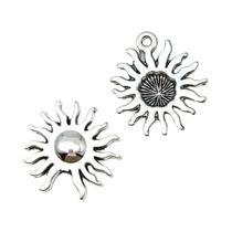 Pingentes De Sol, Lua E Estrela 20pcs Em Liga Para DIY Joias, Pulseiras, Colares E Brincos