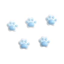 Pingentes De Unha De Resina Bicolor Kawaii 30 Peças Patas De Gato Luminosas Patas De Cachorro Série