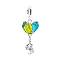 Pingentes De Verão Em Prata Esterlina 925 Para Mulheres, Tartaruga E Concha Azul Para Pulseira,