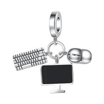 Pingentes e Berloques de Prata 925 para Pulseira Pandora - DIY - Jóias Femininas 2024