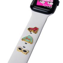 Pingentes para Pulseira de Relógio MobyFox Barbie 3 Unidades Verão