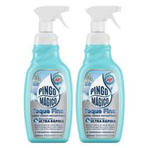 Pingo Mágico Limpa Vidros Secagem Ultra Rápida - Kit 2 un Pingo Mágico Limpa Vidros Secagem Ultra Rápida - Kit 2 un