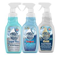 Pingo Magico Original + Pingo Mágico Gold + Limpa Vidros Pingo Magico Original + Pingo Mágico Gold + Limpa Vidros