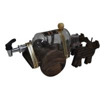 Pingometro Carroça de Boi Dosador 1lt Mdf Madeira Pingometro Carroça de Boi Dosador 1lt Mdf Madeira