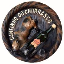 Pingometro Gado Bovino Decorativo Boi Cantinho Do Churrasco