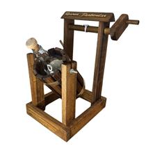 Pingometro Poço Grande 1 Litro Madeira Pinus Artesanal Rústico Bebidas Cachaça Pinga