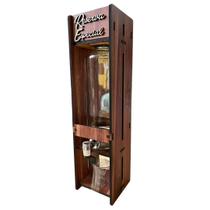 Pingômetro Reserva Decorativo Rústico Pinga Cachaça Boteco com Torneira em MDF